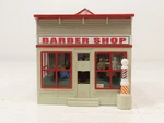 6-14168 Lionelville Harry's Barber Shop As-is. Fixed Price $63.99.