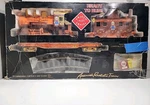Aristo Craft 28033 Teddy Bear Railroad Steam Train Locomotive,caboose, Flat Car. Fixed Price $233.99.