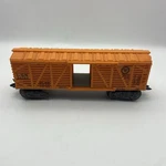 Marx I-gn 54099 Missouri Pacific Lines Stockcar, Orange. Fixed Price $59.99.