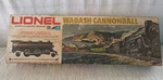 Vintage 0-27 Gauge Lionel Wabash Cannonball Electric Train Set #6 1081 W/box. Fixed Price $100.00.