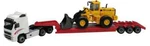 Cararama 185 Volvo FH-12 Tractor W/lowboy & L150C Wheel Loader 1/87 New Mib. Fixed Price $39.00.