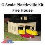 Bachmann 45610 Fire House Plasticville Kit Model Railroading. Fixed Price $24.00.