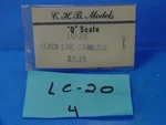 Scale ON30 1/48 Logging Slack Line Carriage C.h.b. Models LC-20 Chb. Fixed Price $13.95.