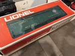 Lionel Railway Express Agency Refrigerator Car 9863 Green/black. Fixed Price $28.00.