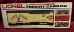 Lionel 6-7524 1985 Toy Fair Reefer Car With Box Untested. Fixed Price $40.00.