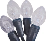 Santas Forest 04588 Glitter Light Set, 200 C5 Led Bulbs (new). Fixed Price $32.50.