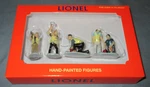 Lionel 81871 Loggers People Pack (hand Painted) For O/027 Gauge 2016. Fixed Price $22.00.