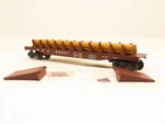 K-line K-69001 Nyc Classic Flatcar W/stakes Ln. Fixed Price $29.74.