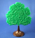 Plasticville O/s MT-2 Maple Tree Factory Glued Excellent++++ Condition. Fixed Price $17.50.
