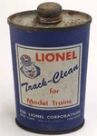 Lionel No. 3927-75 Track Cleaner Model Trains Blue Can 1950-55 With Top (no Open. Fixed Price $26.99.