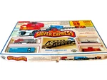 Bachmann Silver Express, Santa Fe Diesel Locomotive, 83 Pc Electric Ho Train Set. Fixed Price $103.49.