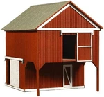 Scale Kit Loft Barn -laser Cut New & Sealed (american Model Builders #489). Fixed Price $45.95.