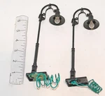 Lionel Illuminated Goose Neck Street Lamps 6-12742. Fixed Price $16.16.