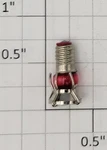 Lionel 47-40X Nickel Lantern Assembly With Red Bulb. Fixed Price $7.00.