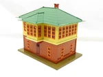 Mth 10-1121 No. 437 Switch Tower Terra Cotta & Cream W/green Roof Nib. Fixed Price $231.99.