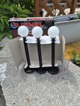 Lionel 6-12708 O/027 (3) Operating Street Lamps, Globes Lights New Box!. Fixed Price $19.95.