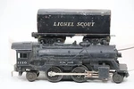 Scale Train Lionel 1110 Steam Locomotive With Tender 1:48 Gauge Black Post War. Fixed Price $99.99.