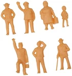 Model Power Scale Unpainted Figures (36 Pc) New 6172. Fixed Price $13.95.