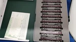Kato N-gauge 6300 Series 8-CAR Set Outer Box Comes With Separate Items Used. Fixed Price $149.93.