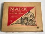 Vintage Marx Steam Type Electric Train Official Box (see Photos) 5 Pieces+extras. Fixed Price $85.00.