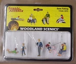 Scale Gone Fishing Woodland Scenics People # 2751. Fixed Price $24.99.