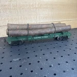 Lionel Postwar 6361 Timber Transport Car From 1960 Only. Fixed Price $22.99.