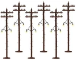 Lionel 6-37995 Lighted Scale Telephone Poles. Fixed Price $52.24.