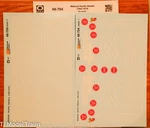 Microscale #48-704 Missouri Pacific Decals (1962-1974) (2 Sheets). Fixed Price $11.75.