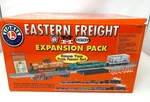 Lionel Trains 6-30112 Eastern Freight Expansion Pack Add (incomplete). Fixed Price $229.99.