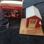Vintage Scale Lionelville Diesel Horn Shed 6-2127 W/ Box. Fixed Price $21.00.