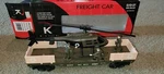 K Line Army Flat Car With Die-cast Helicopter And Painted Figures Gauge. Fixed Price $50.00.
