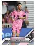 Lionel Messi 2024 Topps Now Mls Card #46 1ST Player 5 Ast Goal Inter Miami. Fixed Price $12.50.