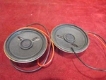 Lionel 2" Speakers With Leads (set Of 2). Fixed Price $9.95.