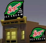 Miller Engineering Ho & Scale Animated Breyer's Ice Cream Billboard 2581. Fixed Price $39.96.