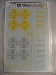 Microscale Ho 87-263 At&sf FE-24 29'S (mid 60'S) Boxcars Sheet. Fixed Price $5.00.