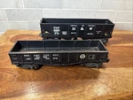 Lionel #2452 With Flying Shoe Trucks Pennsylvania #3456 Hopper Car N&w. Fixed Price $50.00.