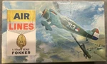 Acme 3902 1:72 Scale Air Lines Fokker D21 Fighter Plane Plastic Model Kit. Fixed Price $16.99.