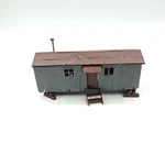 Plasticville O-O27 #1625-100 Railroad Work Car Maroon No Box. Fixed Price $29.99.