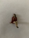 Arttista Woman Sitting! Scale Gauge Figure People Seated. Fixed Price $9.99.