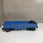 Lionel Trains Postwar Scale Model Car Short Blue Gondola No 6042. Fixed Price $8.11.