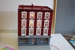Mth 30-9013 Four Story Office Supply Building Ln, Lites, (R-101) Store. Fixed Price $60.00.