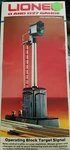 Vintage Lionel O-gauge Operating Block Target Signal 6-2117. Fixed Price $25.00.