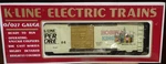K-line Superstore #4 Hobby King Brooklyn Ny Classic Boxcar K-910004. Fixed Price $14.99.