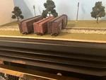 Milwaukee Road Box Cars All Different Numbers. Fixed Price $39.00.