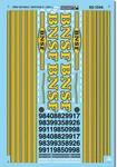 Microscale 60-1044 Bnsf SD70MAC Locomotives 1997+ Heritage Ii Stripes Decals. Fixed Price $10.99.