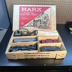 Vintage Louis Marx Stream Line Electrical Train Set With Original Box #4205. Fixed Price $99.00.