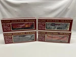 Lot Of 4 K-line Cars Lighted Caboose Sf Classic Canada Railway Texas Chief. Fixed Price $39.95.
