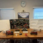 Lionel Holiday Tradition Express Christmas Train Set With Calliope Pipes 7-11102. Fixed Price $52.00.