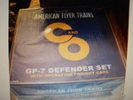 American Flyer 6-49624 Defender Set New Original Box. Fixed Price $325.00.