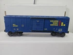 K-line K649001 Golden West Service Gauge Classic Box Car Diecast Sprung Trucks. Fixed Price $14.24.